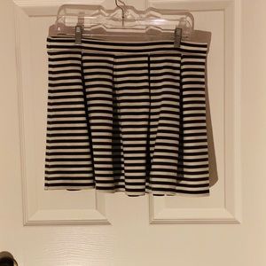 Striped Mini Skirt